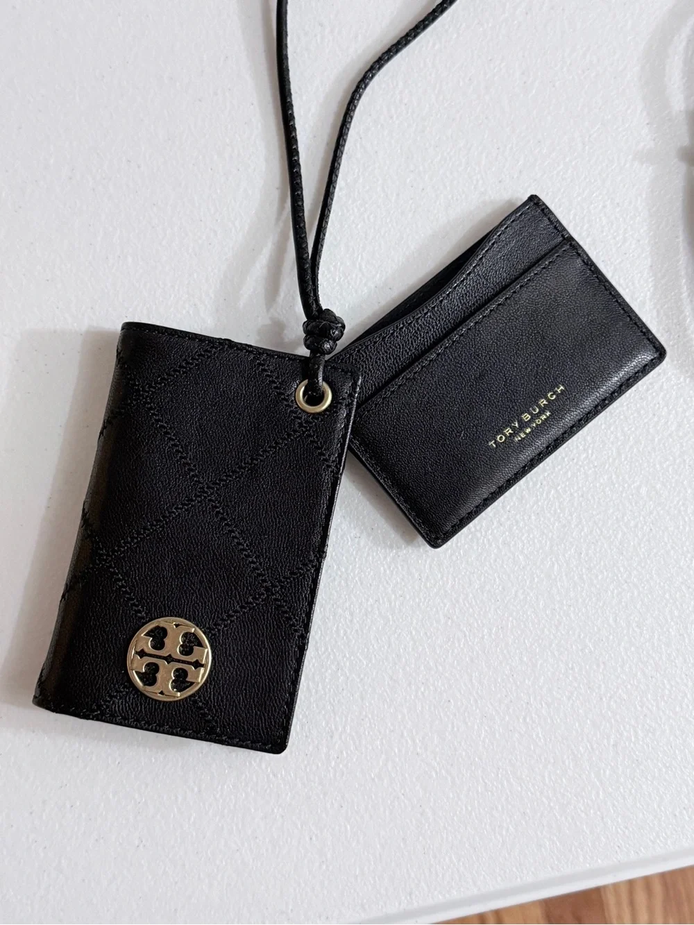 Tory Burch Flip-Out Lanyard Wallet